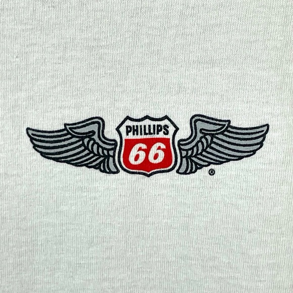Phillips 66 Men’s/ Unisex Double Sided Graphic Short Sleeve T-Shirt Size M - Picture 2 of 7